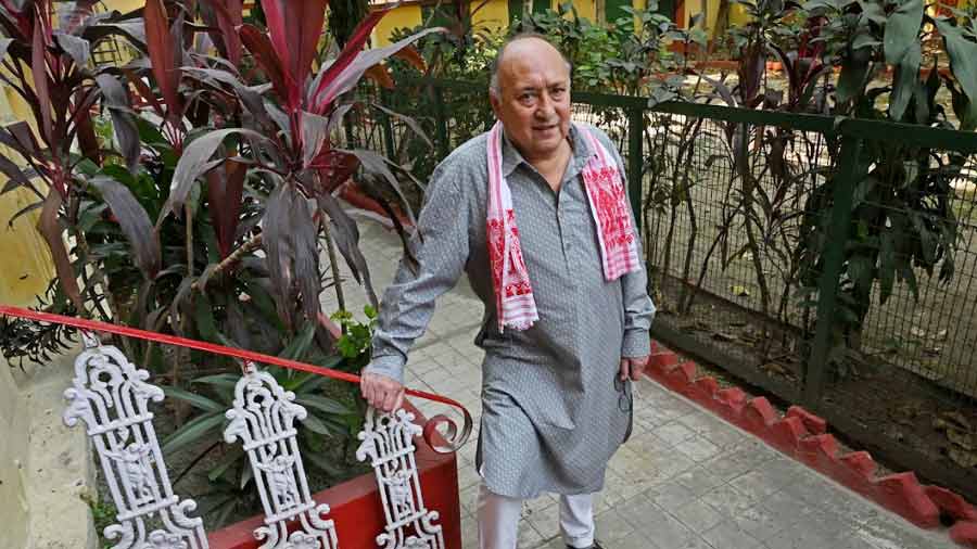 Victor Banerjee returned to the Ray home for the first time since 1989 