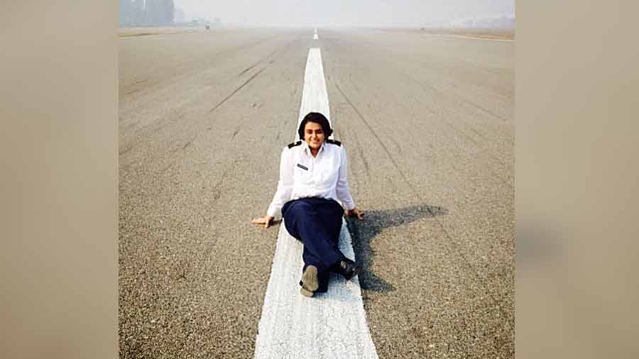  Mahasweta completed her training at the Indira Gandhi Rashtriya Uran Akademi before entering civil aviation