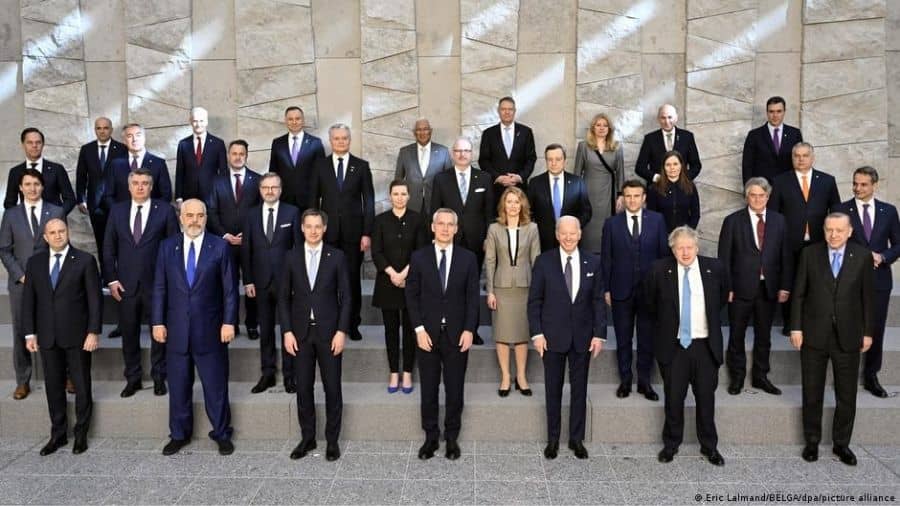 NATO leaders in Brussels on Thursday