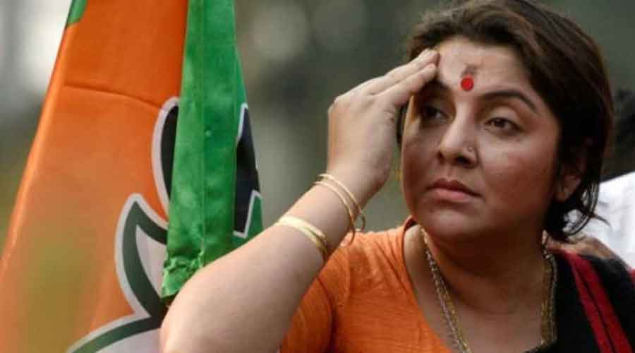 Locket Chatterjee - Locket Chatterjee dropped from BJP campaigner list -  Telegraph India