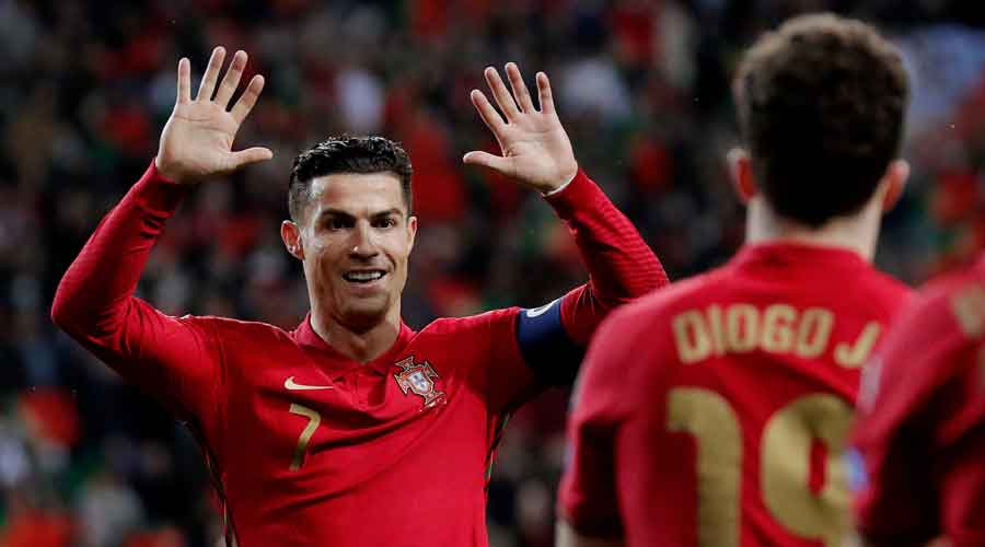 Cristiano Ronaldo's Portugal World Cup dream kept alive with help from Diogo Jota.