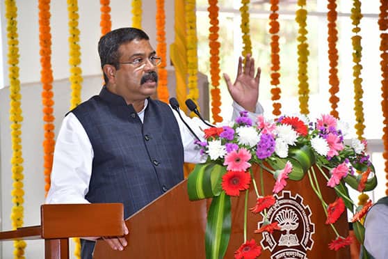 Speaking at the inauguration, Union minister Dharmendra Pradhan encouraged the students to pursue entrepreneurship.   