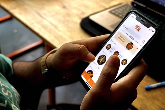 The app is designed to simplify food ordering and payments at the canteen.