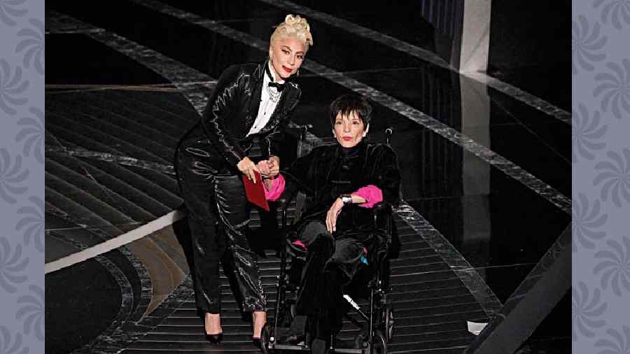 Liza Minnelli with Lady Gaga