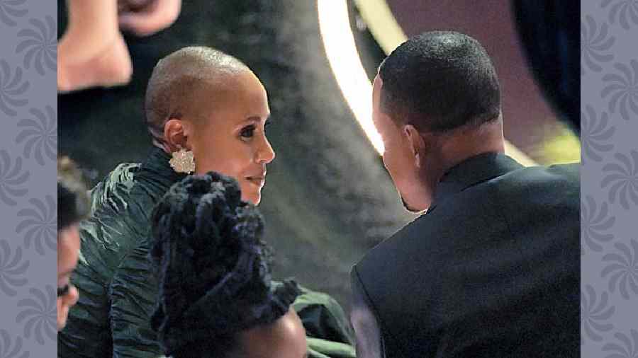 Will Smith with wife Jada Pinkett-Smith at the Dolby Theatre