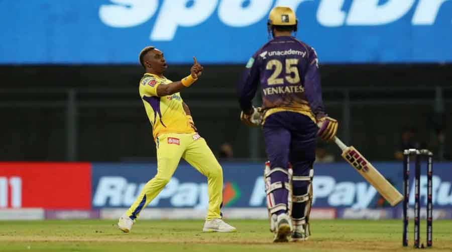 Dwayne Bravo introduced a new hairstyle as well as new celebration against KKR