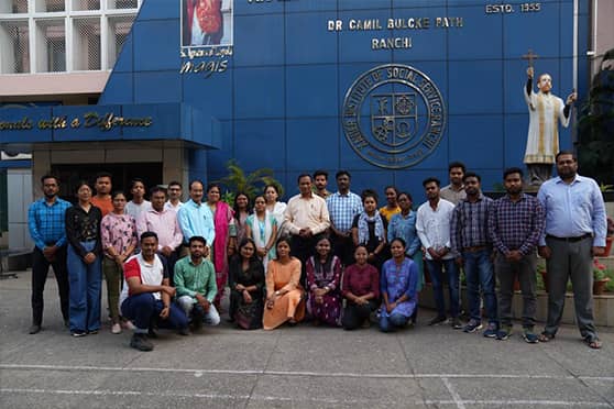 The 11th GIS training programme batch was inducted at XISS on March 29. 