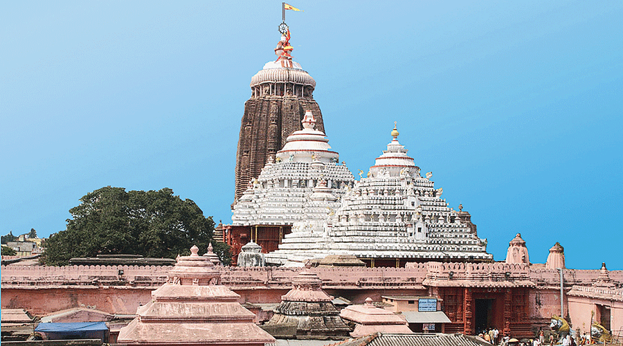 Shree Jagannath temple in Puri.