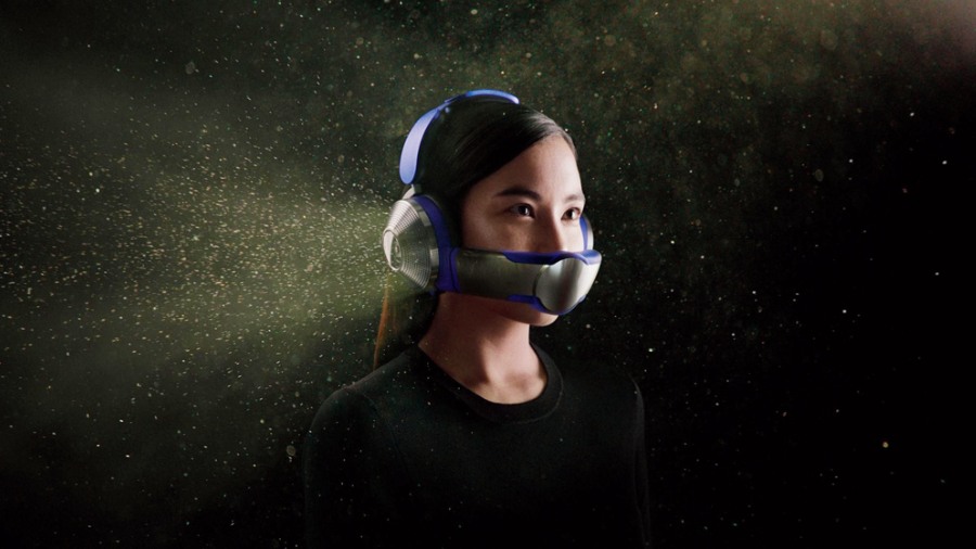 Dyson Zone is a personal air-purifier attached to headphones