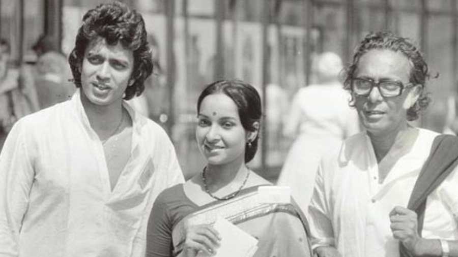 Both Mithun Chakraborty and Mamata made their acting debuts under Mrinal Sen in ‘Mrigayaa’