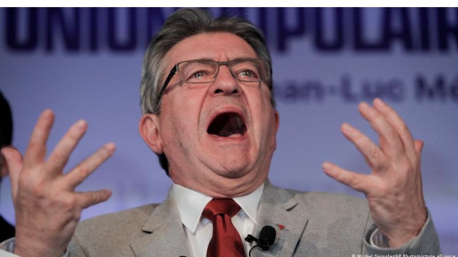 Jean-Luc Melenchon came in third place with 22% of the vote in the first round of France's presidential election, to Emmanuel Macron's 28% and Marine Le Pen's 23%
