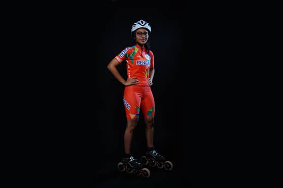 What started off as fun is now a serious sport for roller skater Vidishaa Mundhra. 