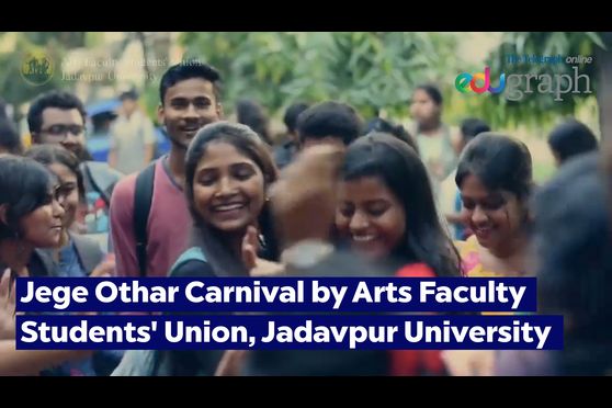 Glimpse of Jege Othar Carnival’s theme song by Arts Faculty Students' Union, Jadavpur University. 