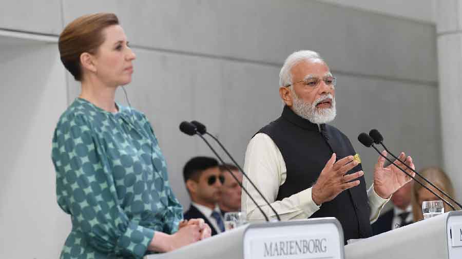 Invest in India, don't miss out: Modi in Denmark