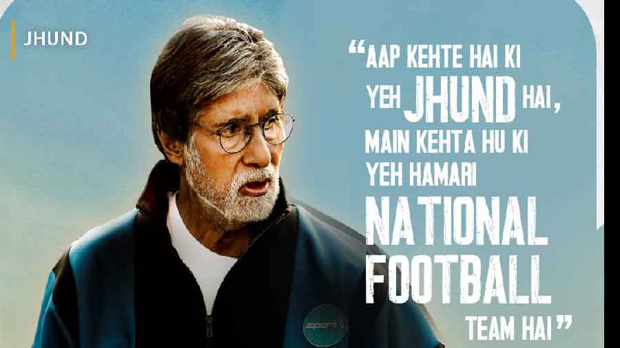 Amitabh Bachchan in 'Jhund'