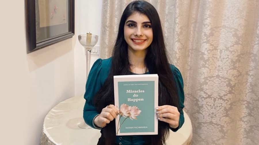 Naina’s second poetry book,' Miracles Do Happen', was published in October 2021