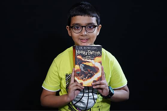 Navoneer Bhattacharyya is an avid reader and a Potterhead. His favourite book from the Harry Potter series is Harry Potter and the Deathly Hallows.