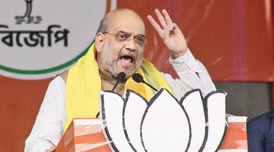 Shah questions Congress's protest