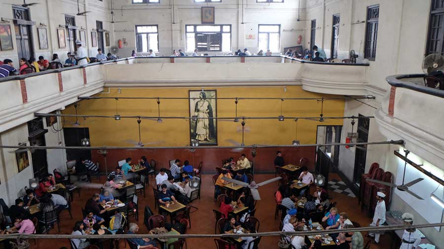 When she returns to the city, Sanyal makes sure to visit the iconic Coffee House on College Street