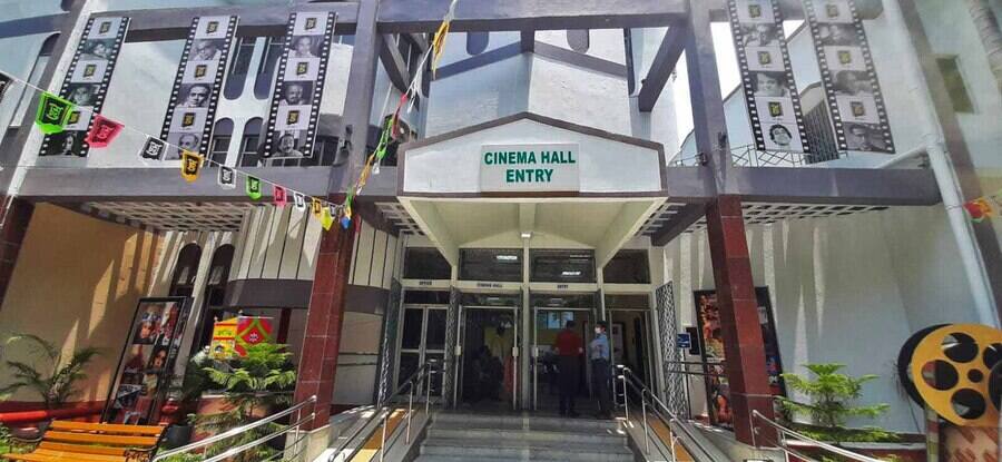 The government of West Bengal has built a new AC cinema inside Radha Studio in Tollygunge. The 152-seater cinema has started three shows daily from Friday