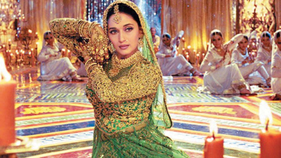 Madhuri Dixit-Nene in AJSK design for Devdas