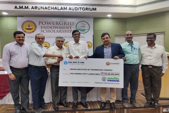 IIT Madras and POWERGRID have signed an MoU to implement the Power Grid Endowment scholarship. 