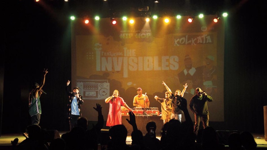 The Invisibles during their performance at EZCC