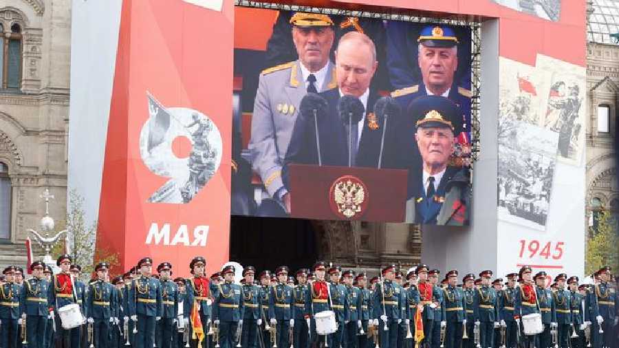  Victory Day: Putin defends Ukraine war