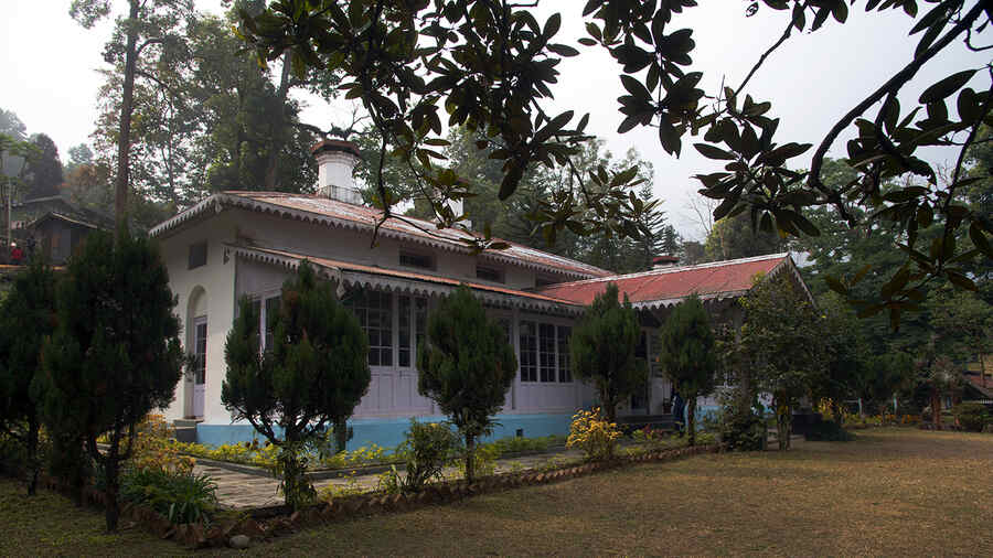 The beautifully restored bungalow, now a museum, is under the West Bengal Heritage Commission