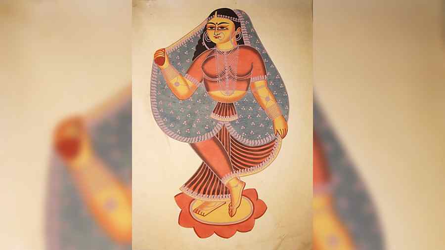 indian paintings of women and men