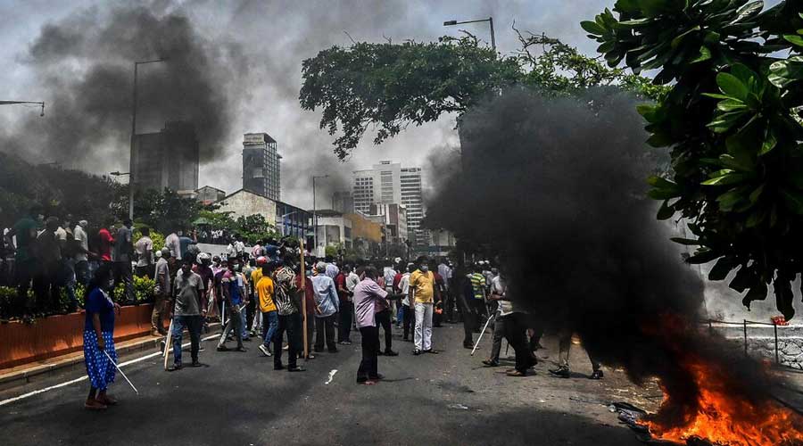 Economic crisis in Sri Lanka has led to widespread protests