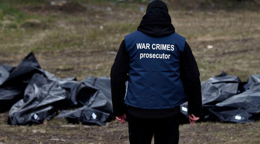 Ukraine's prosecutor general's office says it is investigating over 10,700 alleged war crimes