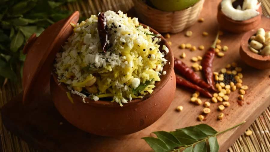 Raw Mango Khichdi is a seasonal offering that heroes the kaccha aam. The kaccha aam lends a unique flavour, working beautifully with the earthy notes of the dal-based dish. Price: Rs 180