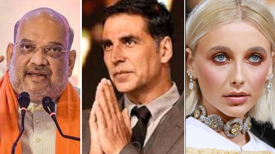 Amit Shah, Akshay Kumar and Emma Chamberlain are among the newsmakers of the week