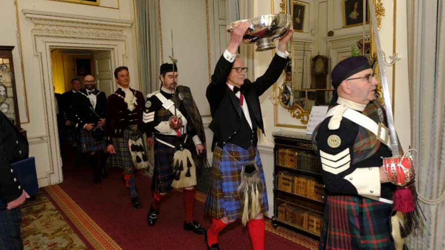 The Grand Quaich to which the Keepers pledge allegiance