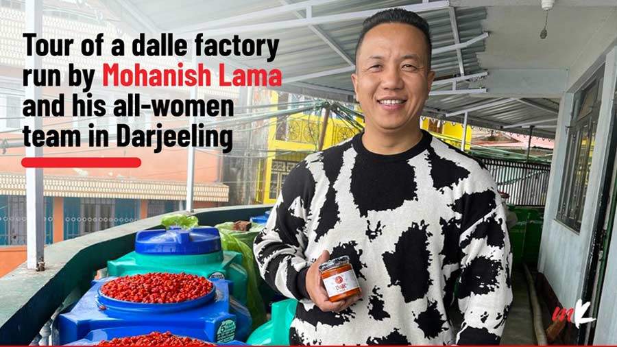 The Lama family that produces Dalli’s Dalle, the ‘hot’ chilli of the hill districts