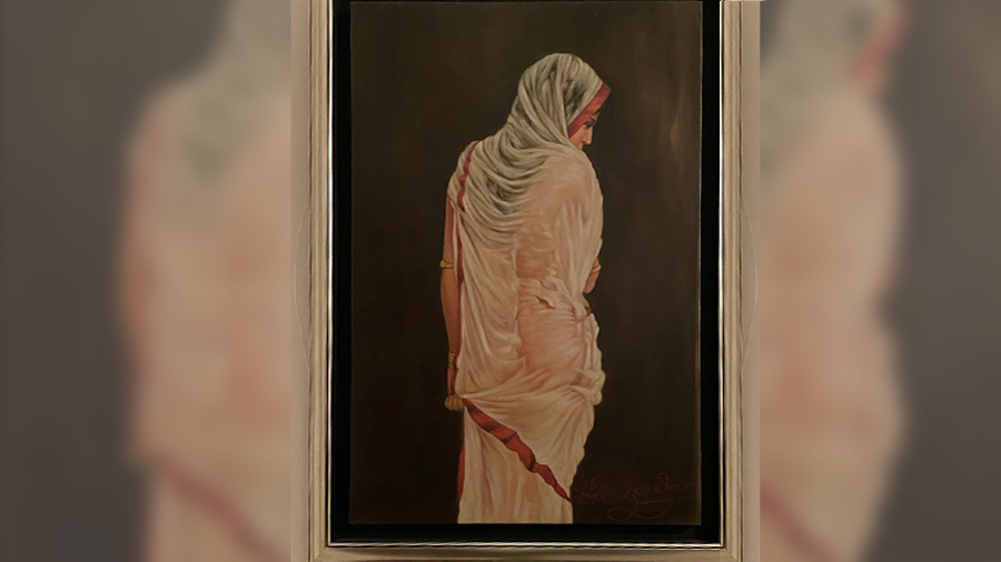 Hemen Mazumdar paintings on display at 'Maya, in expectation'