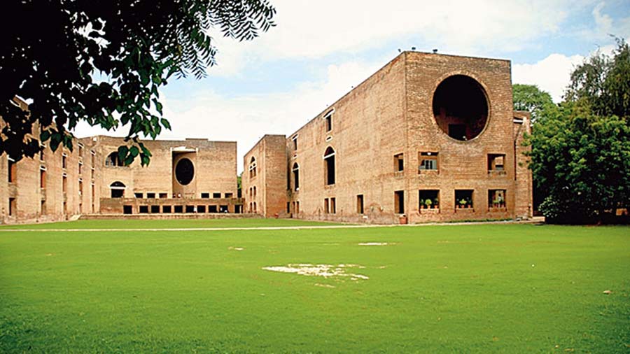The IIM Ahmedabad campus