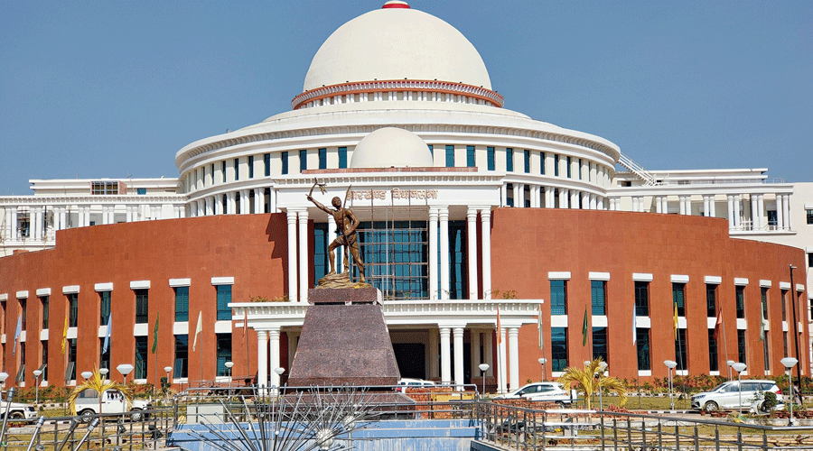 The Assembly building at Dhurwa in Ranchi.