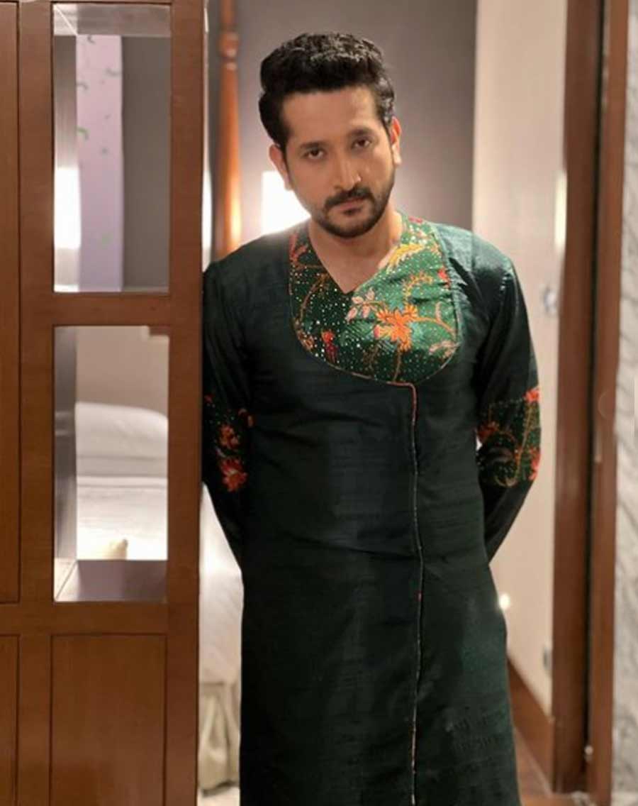 Actor Parambrata Chattopadhyay uploaded this photograph on Instagram on Wednesday