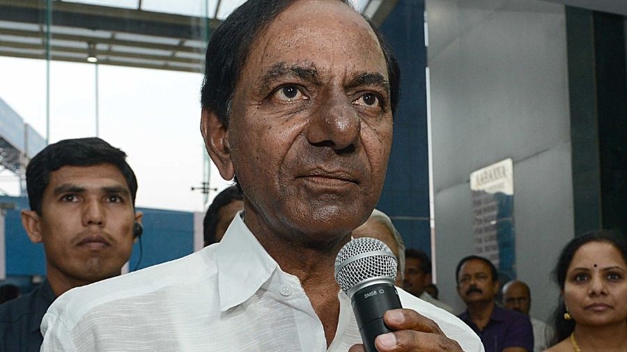 Telangana Chief Minister K Chandrashekar Rao 