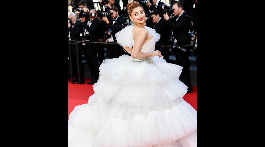 Urvashi Rautela's dreamy debut at Cannes