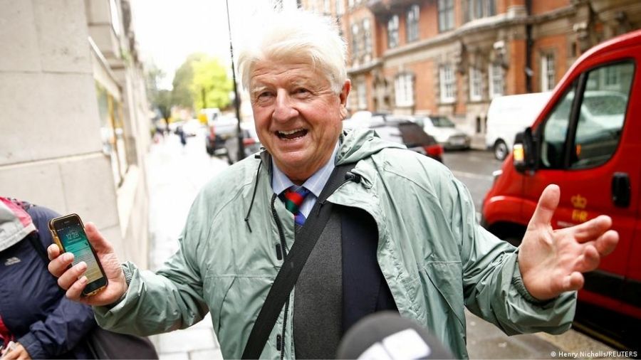 Stanley Johnson, the father of Boris, voted against Brexit but later changed his mind