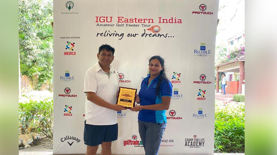 Adreeja Ghosh triumphed in the Ladies category