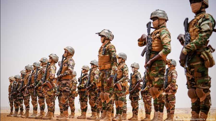 German soldiers are training special forces in Tillia, in Niger