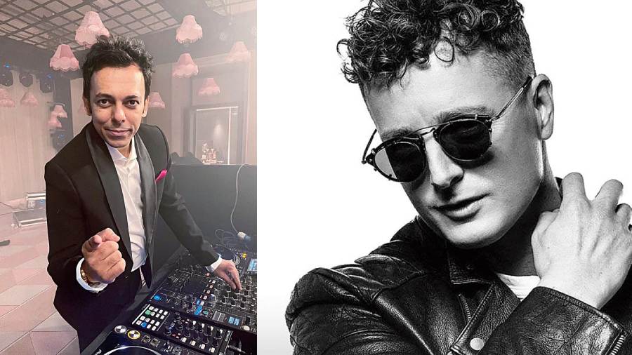 (L-R) DJ Kunal Bose and Kryder 