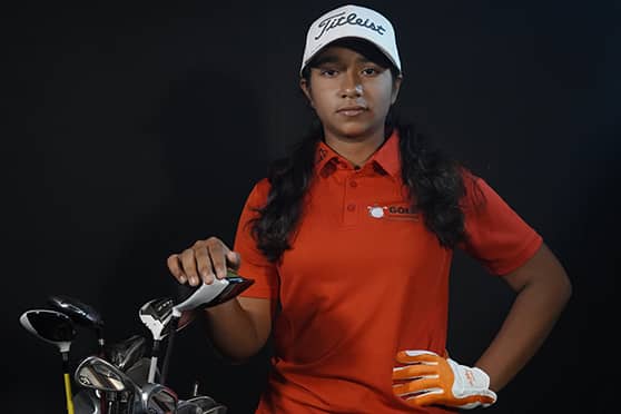 Sinjini Mukherjee aspires to play the Ladies Professional Golf Association (LPGA) tournament.