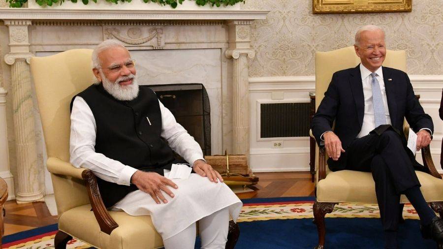 Prime Minister Narendra Modi and US President Joe Biden