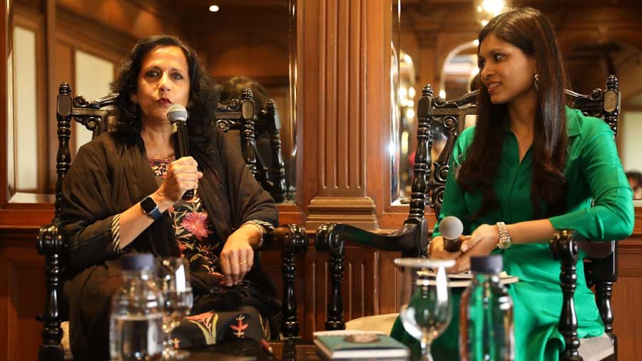 Tharoor-Srinivasan in conversation with Nimisha Agarwal