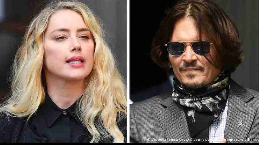 Mudslinging soap opera live on the internet: Amber Heard vs Johnny Depp.